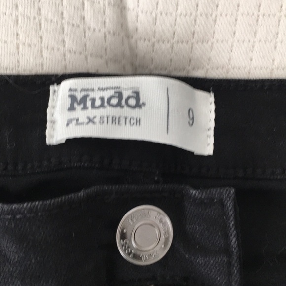 Women Mudd FLX Stretch Cutt off Jeans shorts Sz 9 - Picture 3 of 7